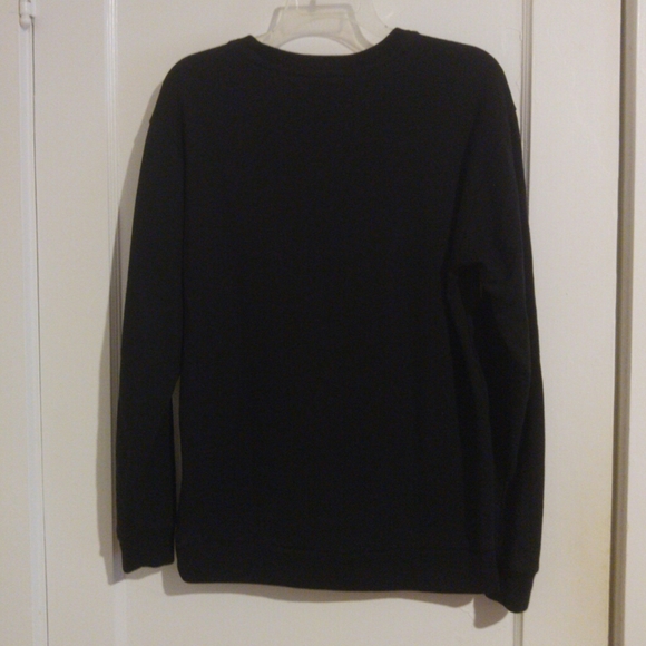 Victoria's Secret PINK black and white spellout sweatshirt size x-small - Picture 3 of 4